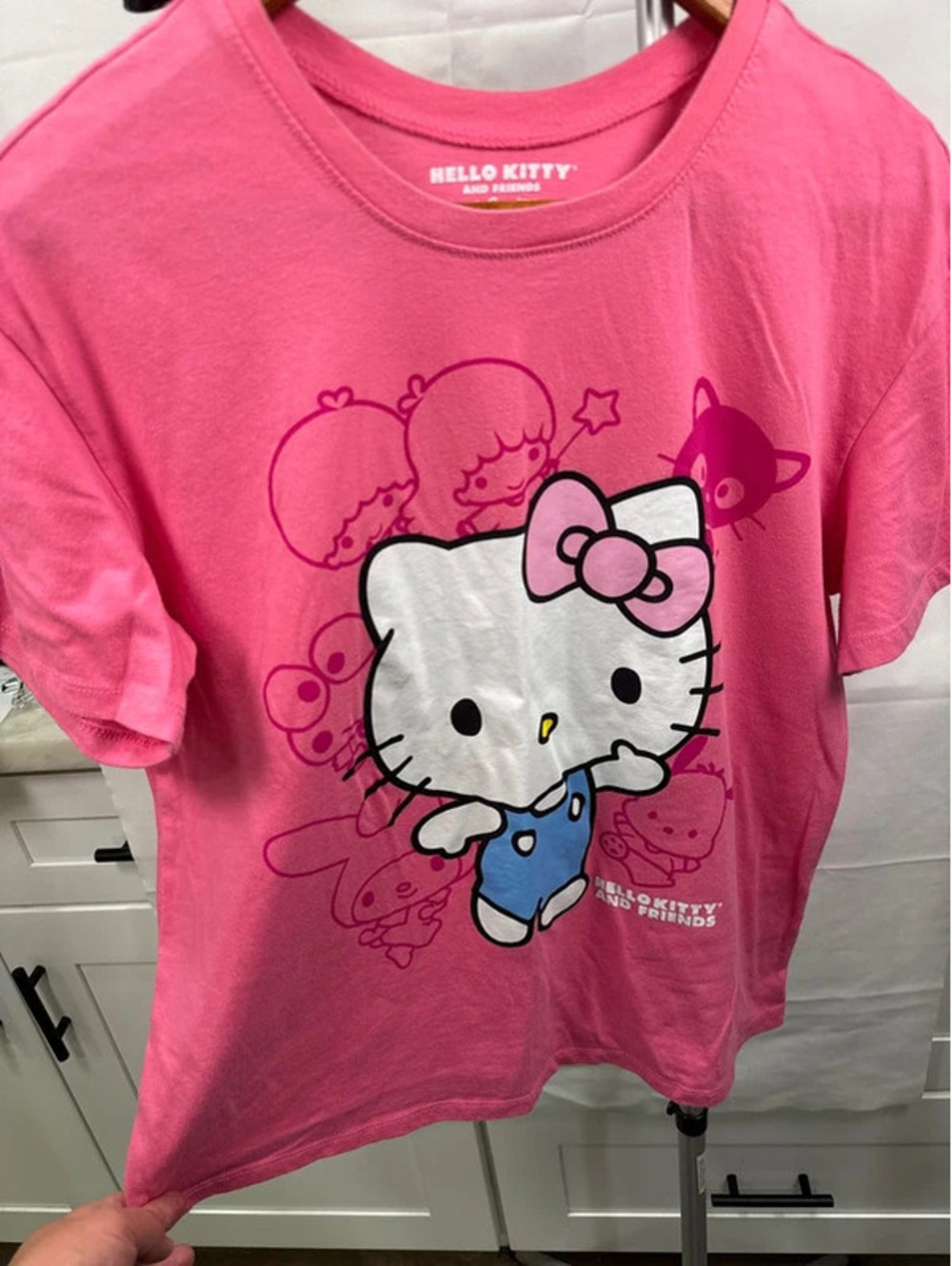 Hello Kitty, hybrid apparel Sanrio 2024 T-shirt pink large 11– 13